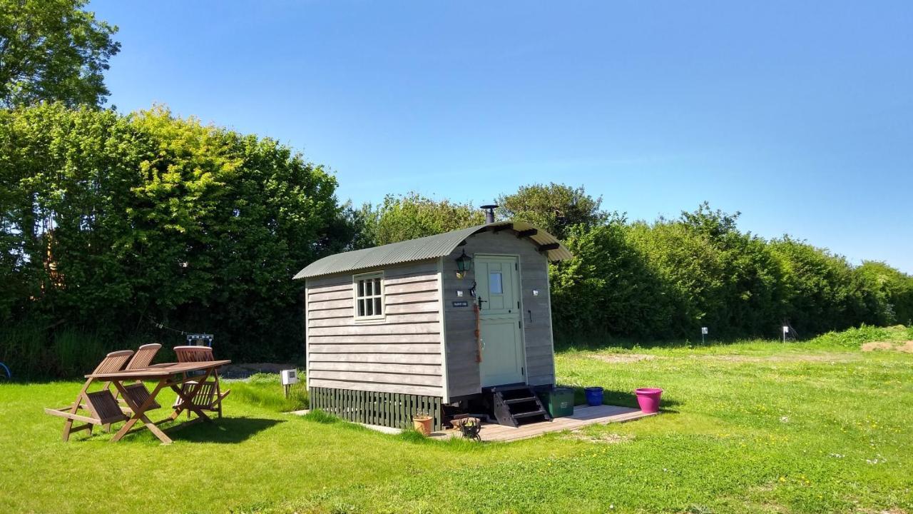 Shepherd'S Lodge - Shepherd'S Hut With Devon Views For Up To Two People And One Dog Wrangaton Bagian luar foto